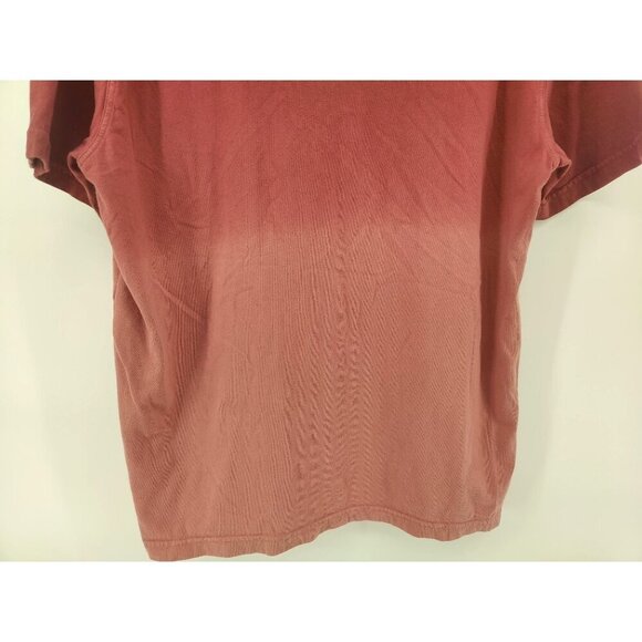 American Eagle Super Soft Ombre Logo Embroidered T-shirt Size M - Picture 9 of 9